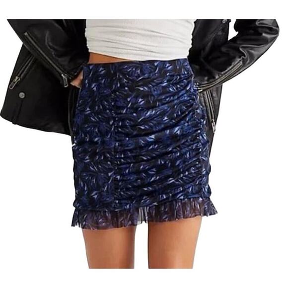 Free People Romi Mesh Skirt XS - Picture 1 of 3